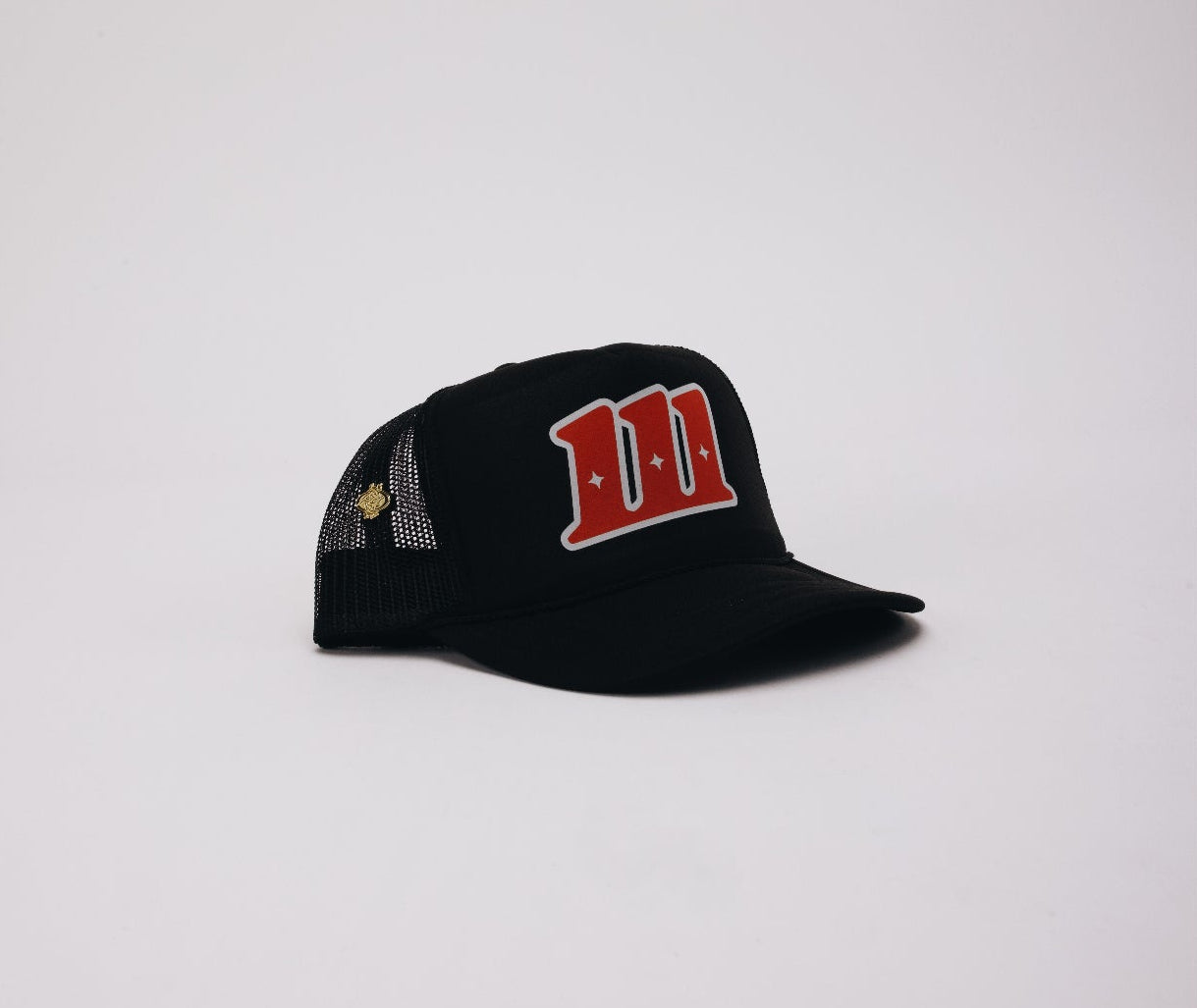 111 Red Trucker
