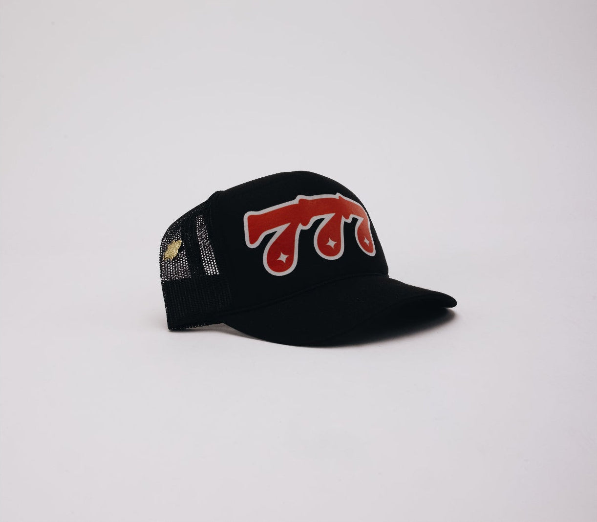 777 Red Trucker