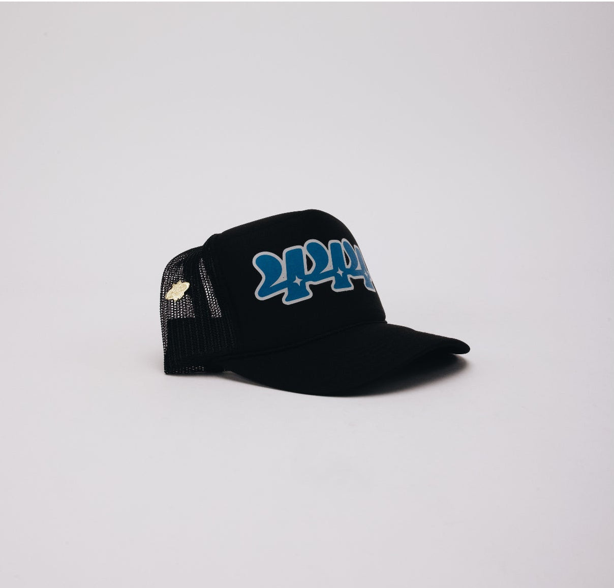 444 Blue Trucker